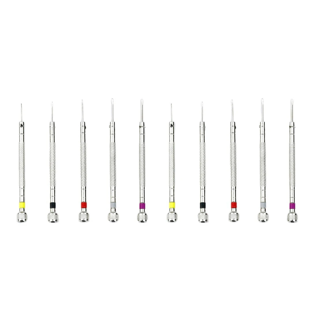 10 Pcs Precision Mini Screwdriver Set for Eyeglasses Clock Watch Glasses Screw Driver Repair Tools