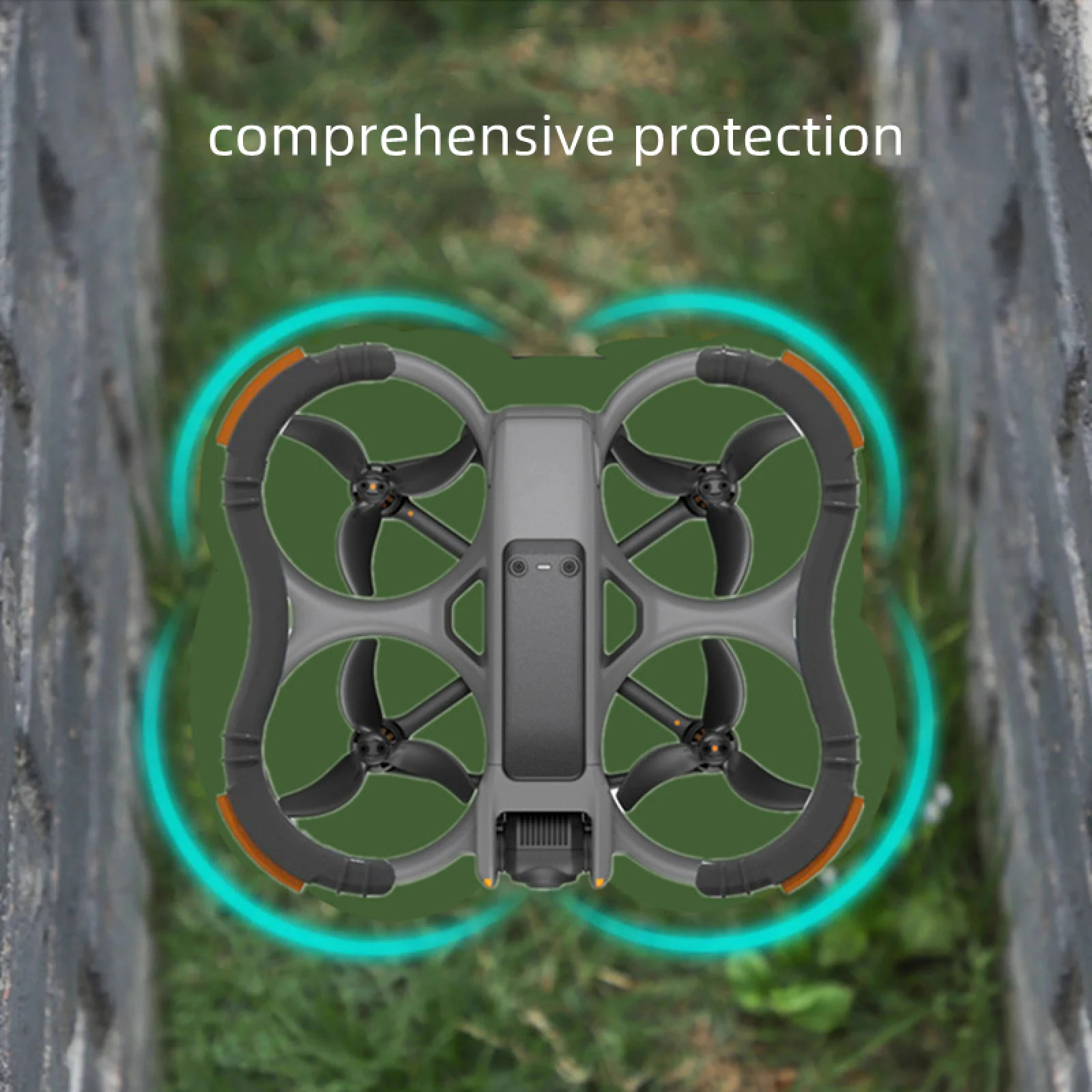 Ochraniacz śmigieł do DJI Avata 2, pierścień ochronny, osłony antykolizyjne, akcesoria do drona. — zdjęcie produktu 6