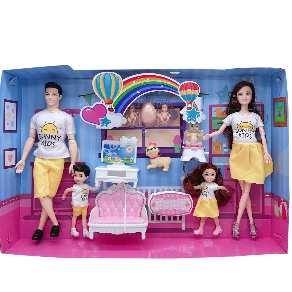 Set De Muñecas Con 34 Personajes Familiares | Cuotas sin interés