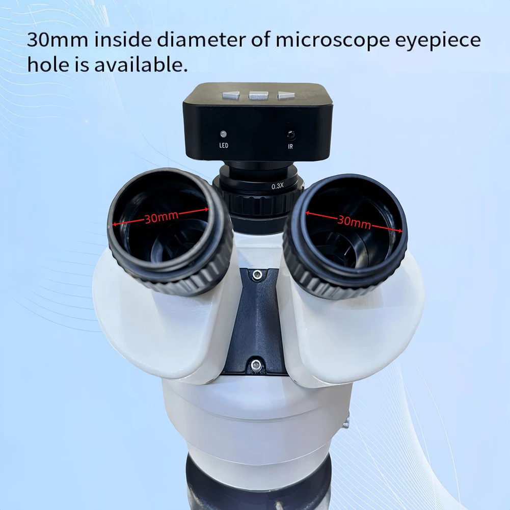 1pc Stereo Microscope Eyepiece WF10X/20/22 WF20X/10/12 Eyepiece Interface 30mm Microscope Eyepiece Optical Instruments Part