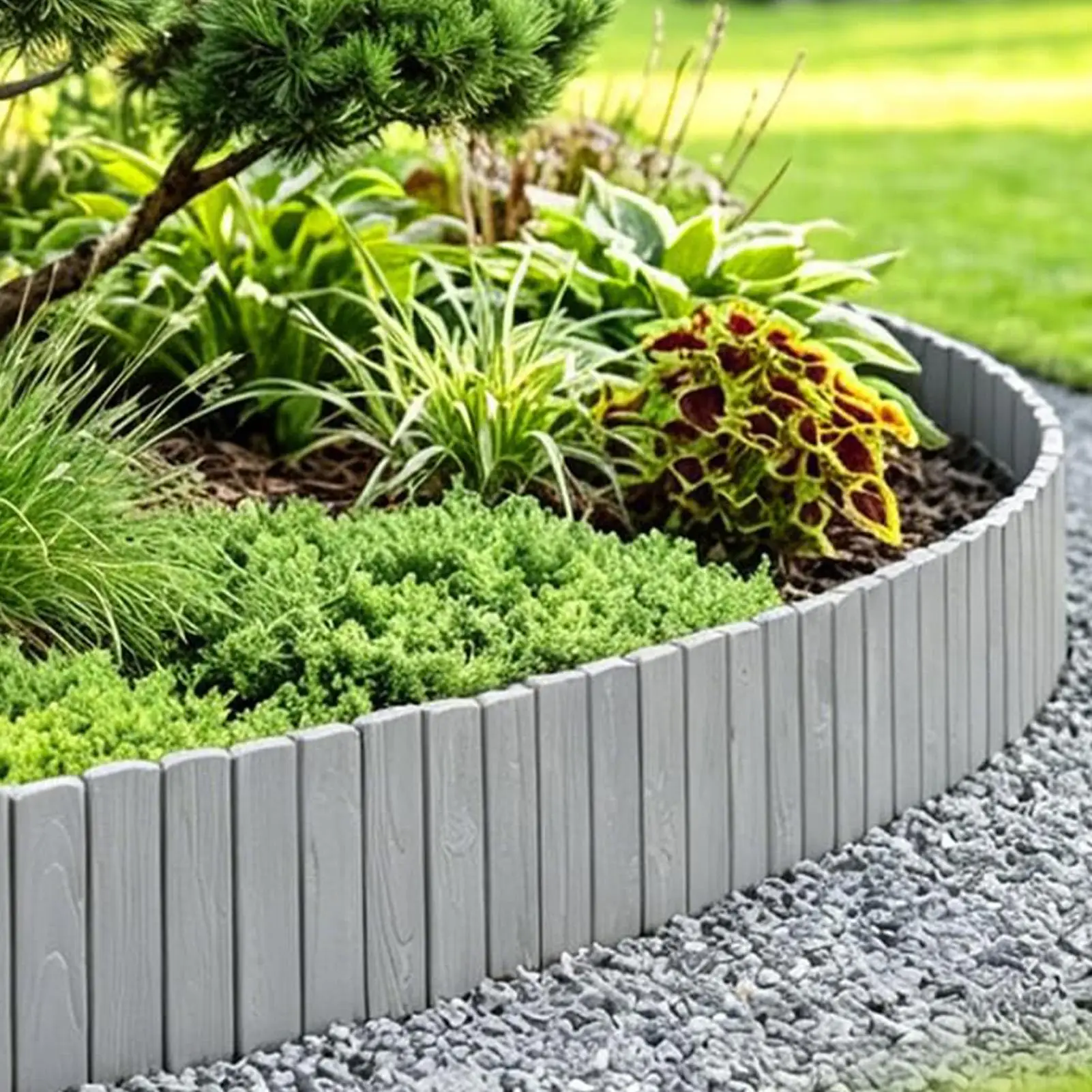 Garden Fence Border 10 Pieces Short Fencing Decor Landscape Edging Border For Retaining Outdoor Landscape Yard Plant Beds Mulch