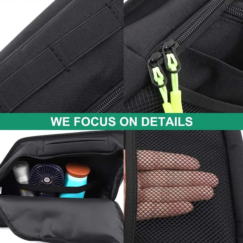 Oxford Cloth Black For Nissan Pathfinder 2024 Car trunk side tool storage bag window bag car interior modification accessories