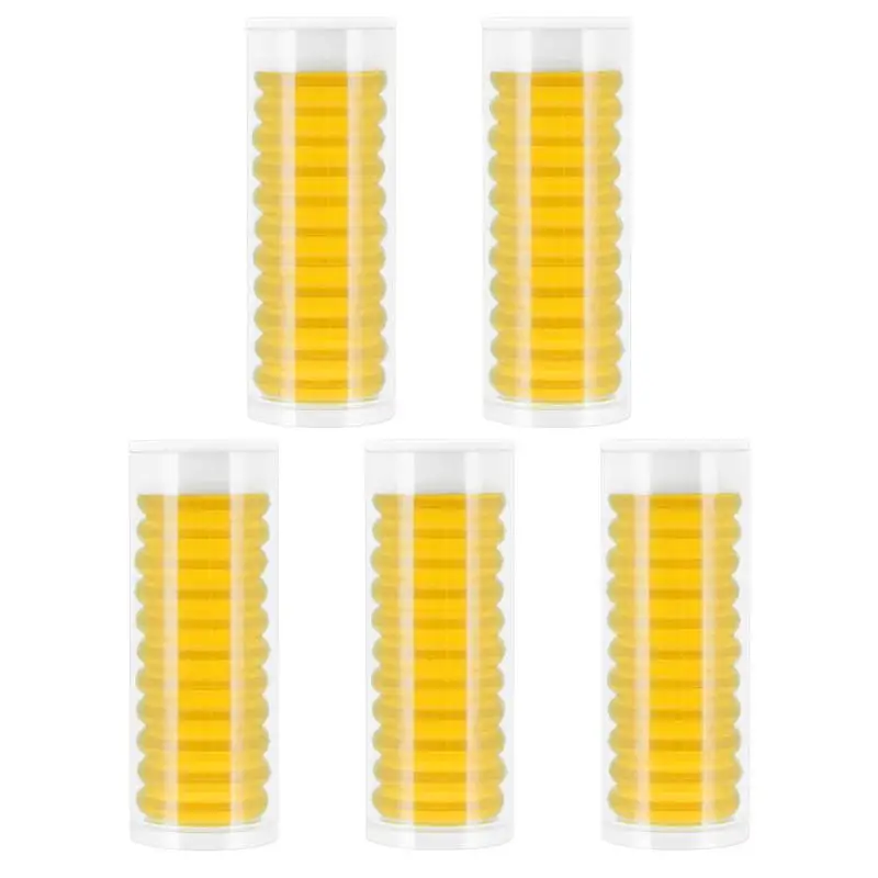 Round Binding Mini Disc Buckle Transparent Color Mushroom Hole Hand Book Disc Buckle Lightweight And Durable Transparent Color