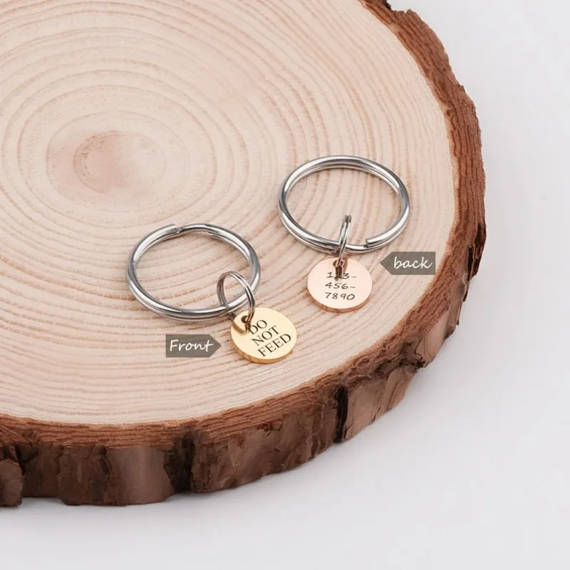 Personalisiertes Mini-Haustieranhänger Anti-Verlust Katzen- und Welpennamensschild Individuelles Haustier-Mikrochip-Anhänger für Kätzchen, Welpen und Haustierzubehör – Detail 3