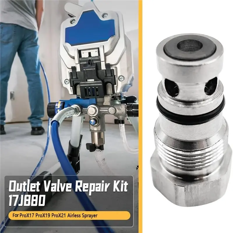 

【Ship Within Airless Sprayer Replacement Parts 17J880 Outlet Valve Repair Kit For Graco Prox17 Prox19 Prox21