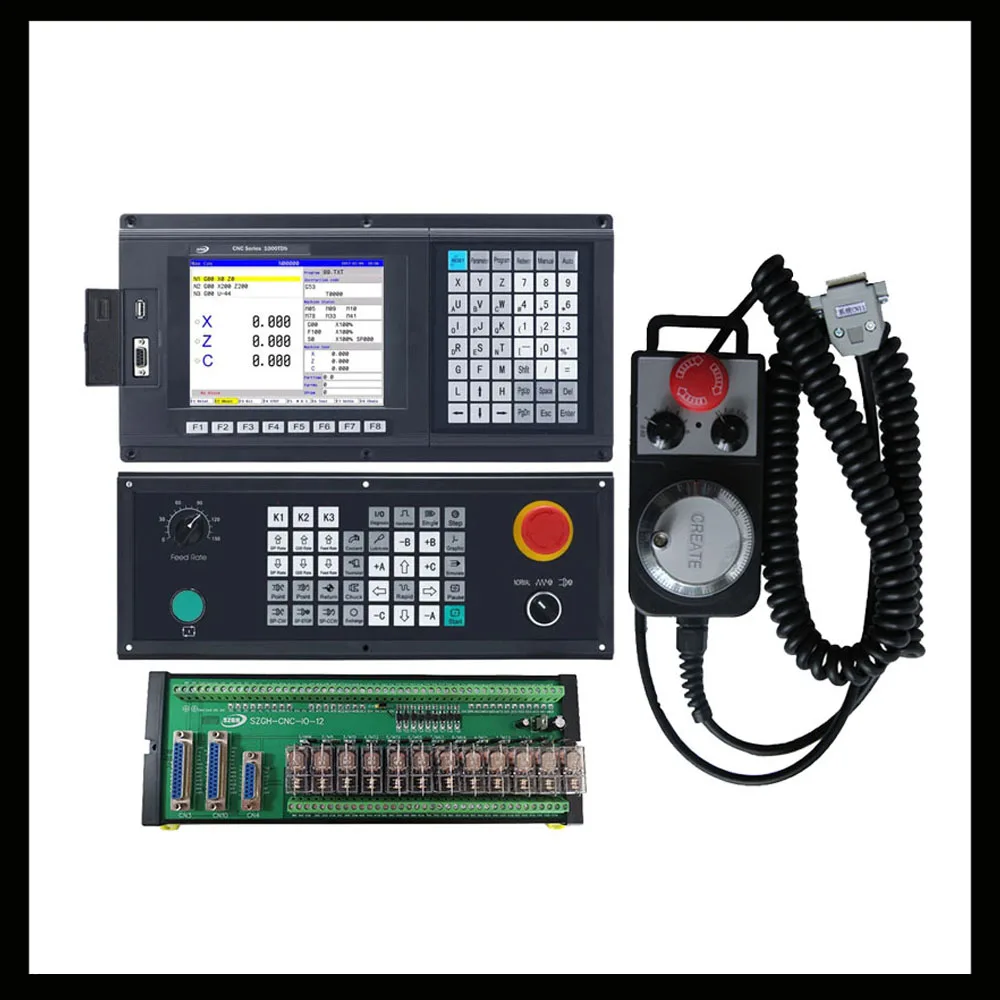 

Powerful CNC System SZGH-CNC1000TDb-5 Lathe Five Axis CNC Controller G-code Servo Stepper with Handwheel