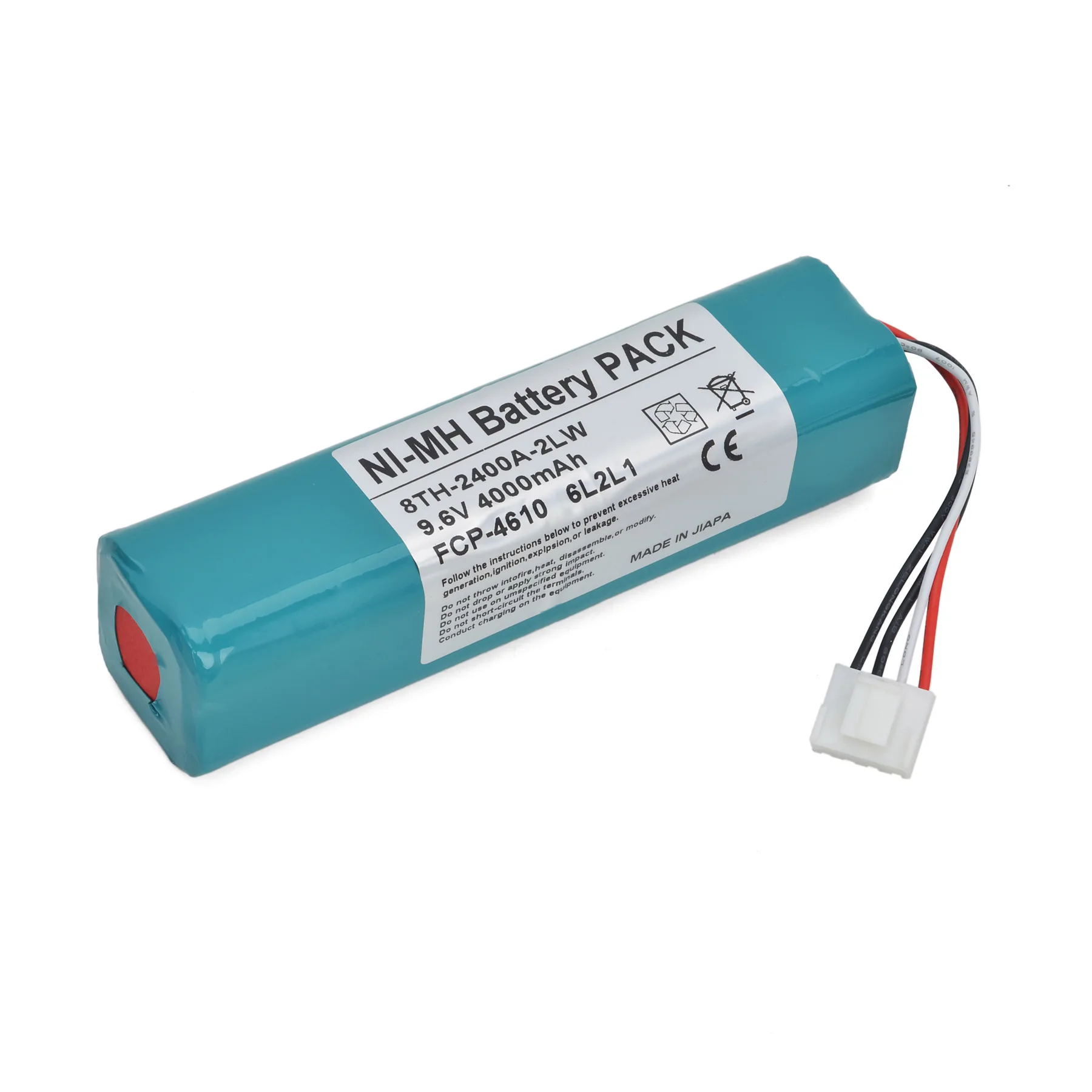 ECG battery For Fukuda FCP-4010,FX-4610,FX-4010,ESP-1100 8TH-2400A-2LW,  6L2L1, LS1506