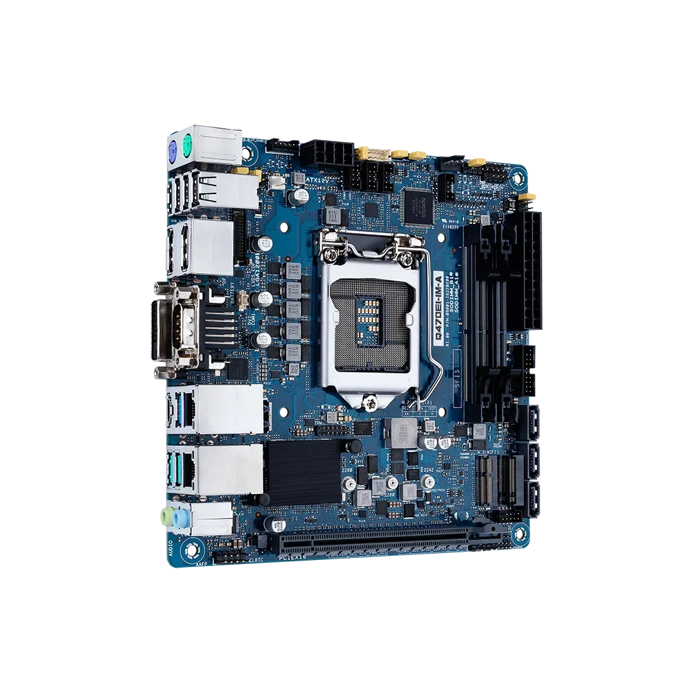 BoaMasMASUS Q470EI-IM-A Mini-ITX Motherboard LGA1200 Socket For The 10th Generation Processors,2 X SO-DIMM Slots, Dual Intel LAN
