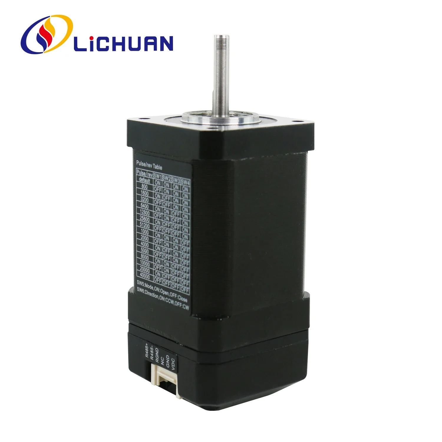 2026 Lichuan DC20~30V1.2A 1000PPR Pulse/RS485 Control 0.48/0.8N.m 2Phase Nema17 Open Loop/Closed Loop Integrated StepperMotors D