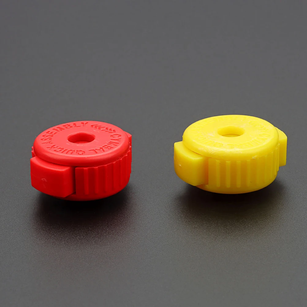 

2 Pcs Drum Kit Accessories Cymbal Quick Release Nuts Component Plastic Installation Screws with for Cymbals Replacement