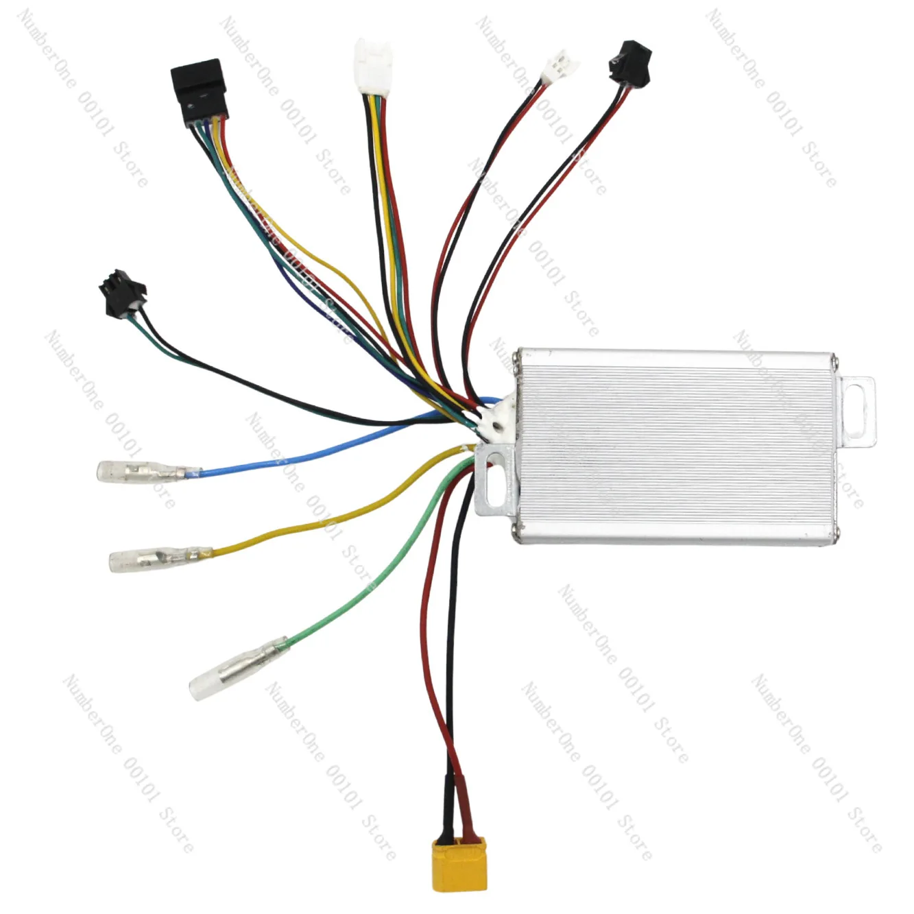 Electric Bicycle Brushless Motor Controller LSW1253-6L 36V 15A for Electric Scooters MTB Fat Bike Accessories Speed Controller