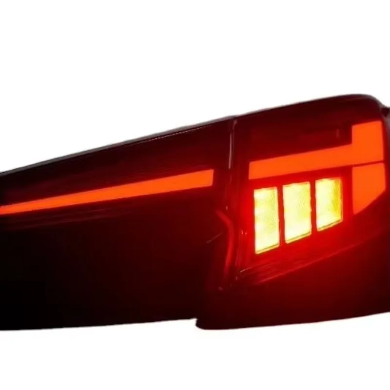 Black white upgrade LED tail light assy for 2019-2024
