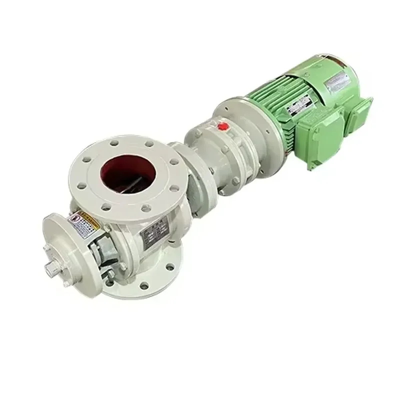 High Efficiency Electric Control Normal Temperature Discharge Rotary Valve OEM for Animal Feed
