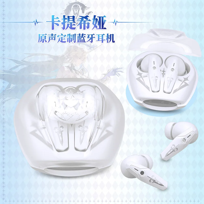 

Wuthering Waves Cartethyia Fandom Prompt Voice EarphoneAppleAndroid Inear NoiseCanceling Wireless Bluetooth Earphone