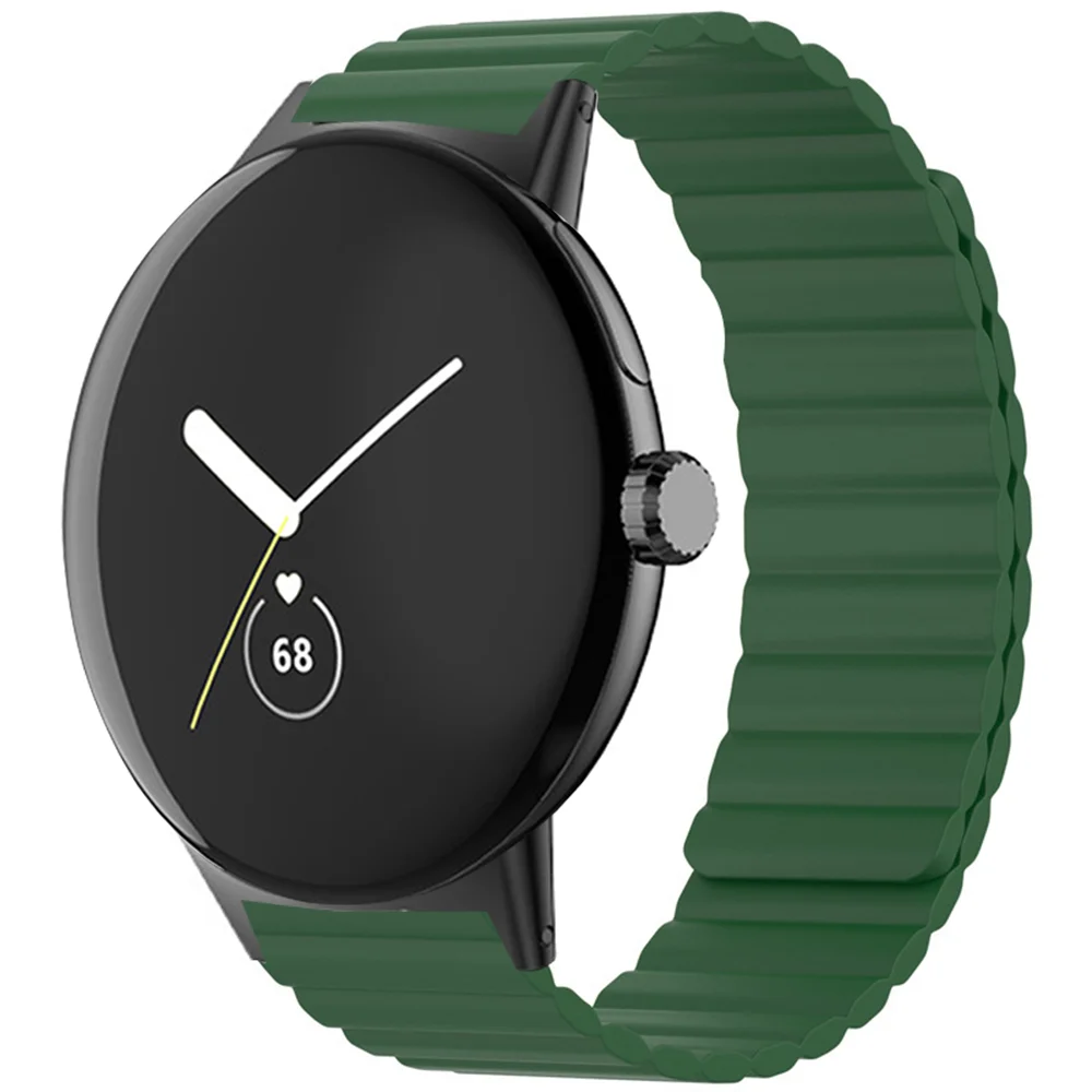 Regulowany pasek do zegarka Google Pixel magnetyczna opaska sportowa Smartwatch opaska zamienny pasek akcesoria do zegarków