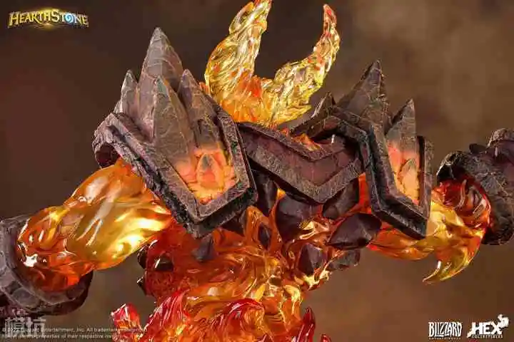 Jeu Blizzard original Hearthstone Legend: Ragnaros, le roi des démons, figurine de dessin animé, statue de collection 110, vente en gros