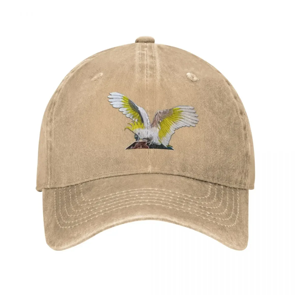 COCKATOO OUT OF BOUNDS Baseball Cap Visor Beach Bag Wild Ball Hat cute Baseball For Men Women's