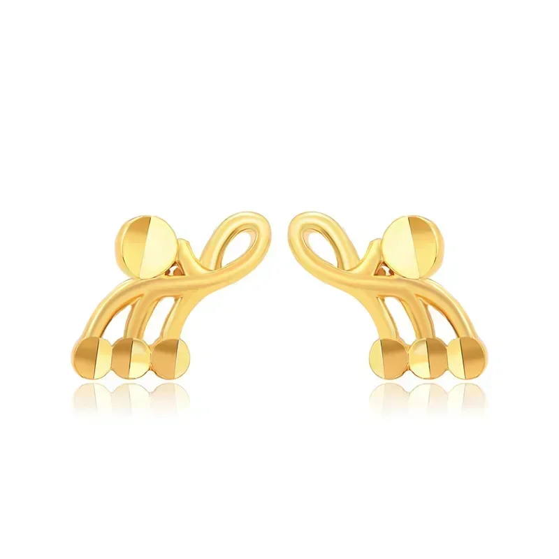 

BAE1 Butterfly Drop Earrings Gold Color 2022 Fashion Hanging Women