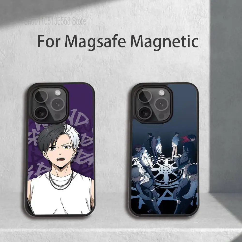 Anime W-Wind B-Breaker Phone Case For iPhone 17,16,15,14,13,12,11,Pro,Max,Plus,Mini,SE4,E Magnetic Magsafe Wireless Charging #1