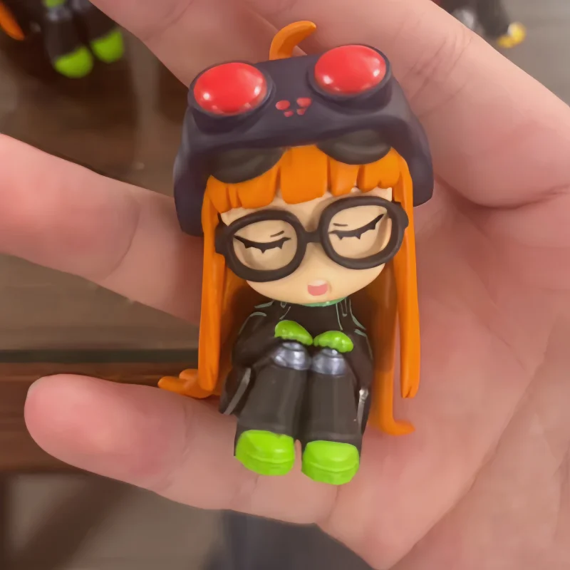 Figurka anime Persona 5, zabawka kolekcjonerska Gashapon, model w pozycji śpiącej, dekoracja domu, ozdoba, prezent dla chłopca i dziewczynki na święta.