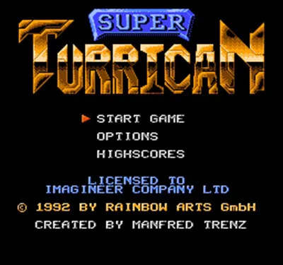 Super Turrican 60 Pin Game Card Free Region For 8 Bit Video Game Player