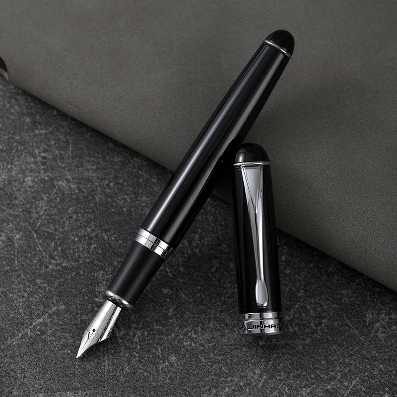 

Чрезвычайно толстый двухслойный длинный нож ручной работы 1,2/4,0 мм, перьевая ручка, шлифовальный круглый полированный наконечник, деловая ручка для письма