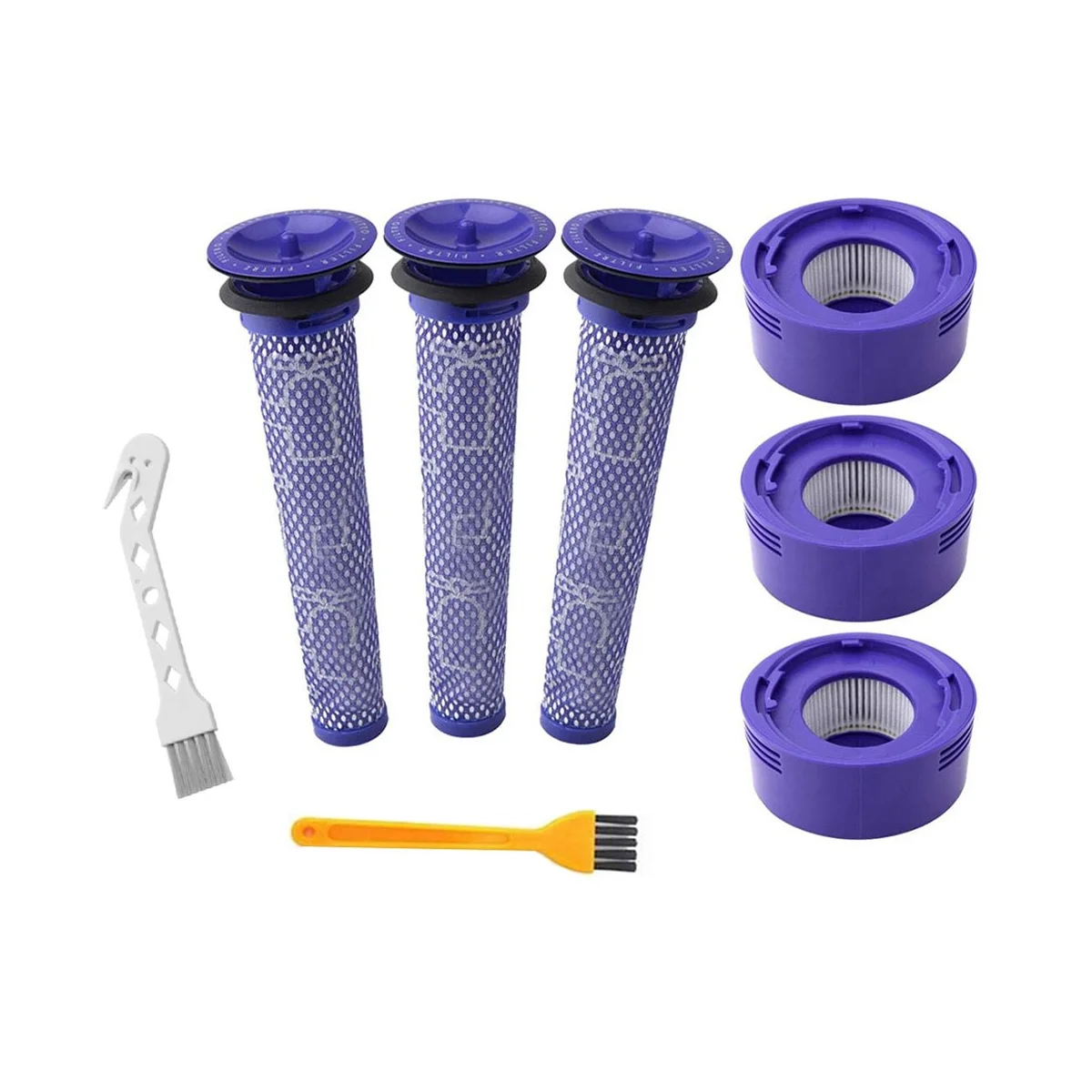 

Washable Pre Filter Compatible for Dyson DC58 DC59 DC61 DC62 V7 V8 Vacuum Replacement Filters for Spare Part