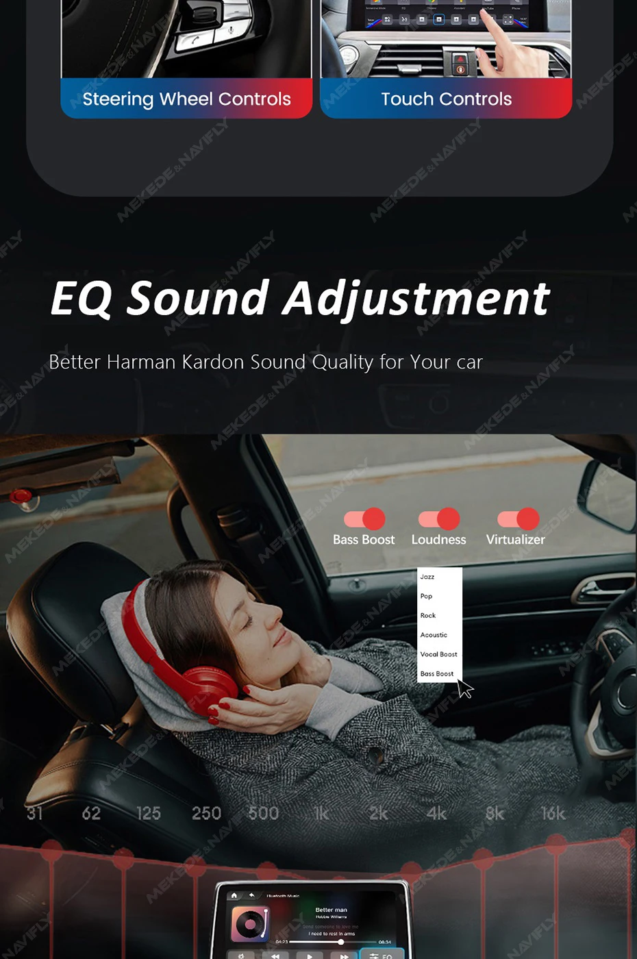 8 Core 8 + 128G Android 13 Wireless Carplay AI BOX Für BMW ID6 ID7 ID8 ID9 Unterstützt WiFi 4G TF Karte Integrierte GPS Google Play Store – Detail 9