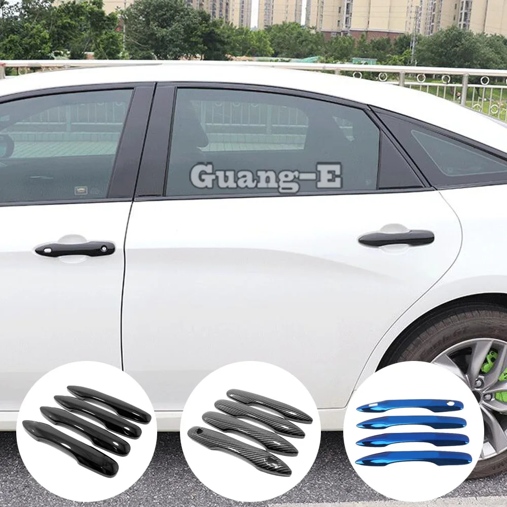 

For Toyota Camry XV70 2018 2019 2020 2021 2022 2023 Car Cover Stick Frame Lamp Trim Hood Door Handle Armrest Handrail 4PCs