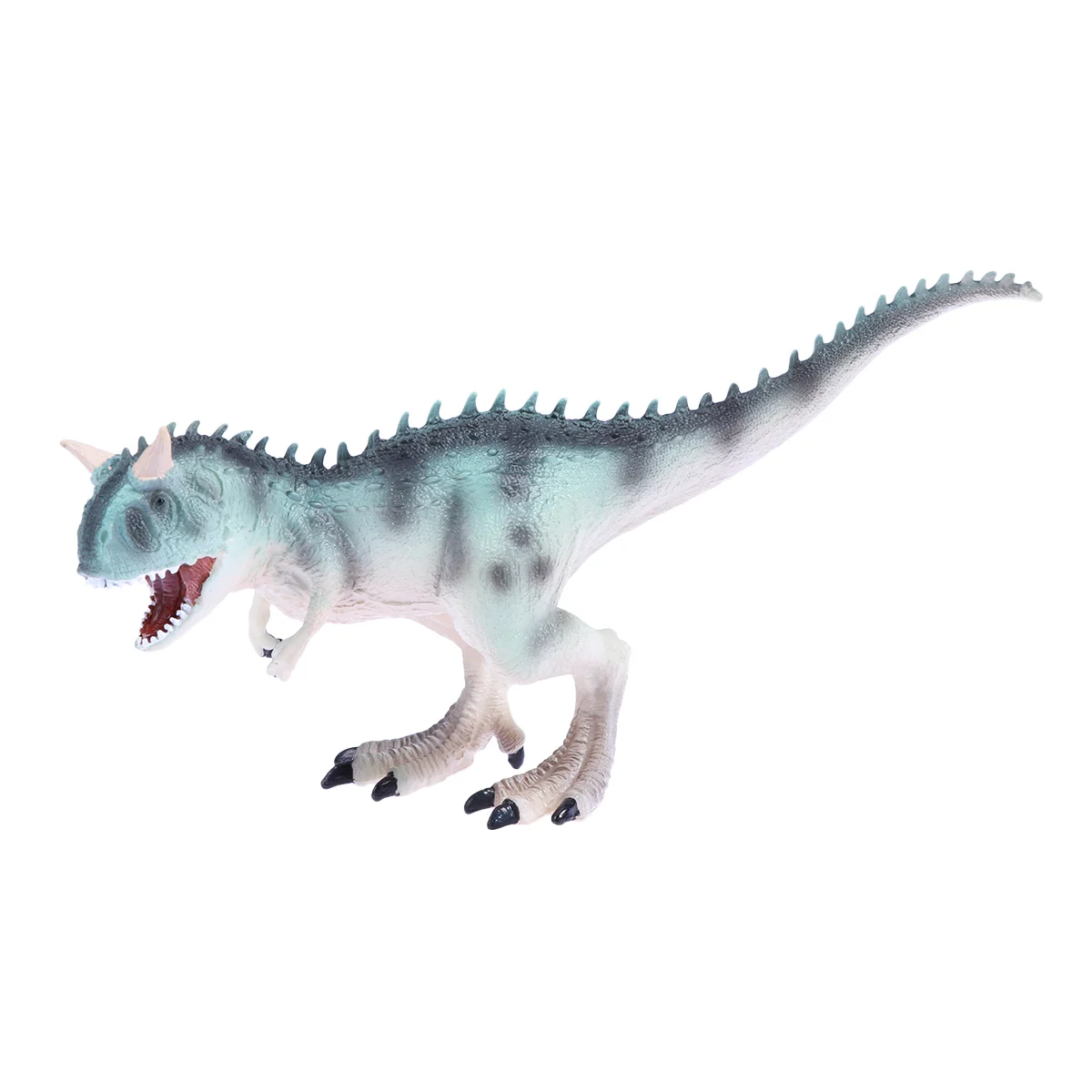 Realistic Dinosaur Model Plastic Carnotaurus Figure Toys for Kids JZD005 Safe Non Premium Material Educational Toy