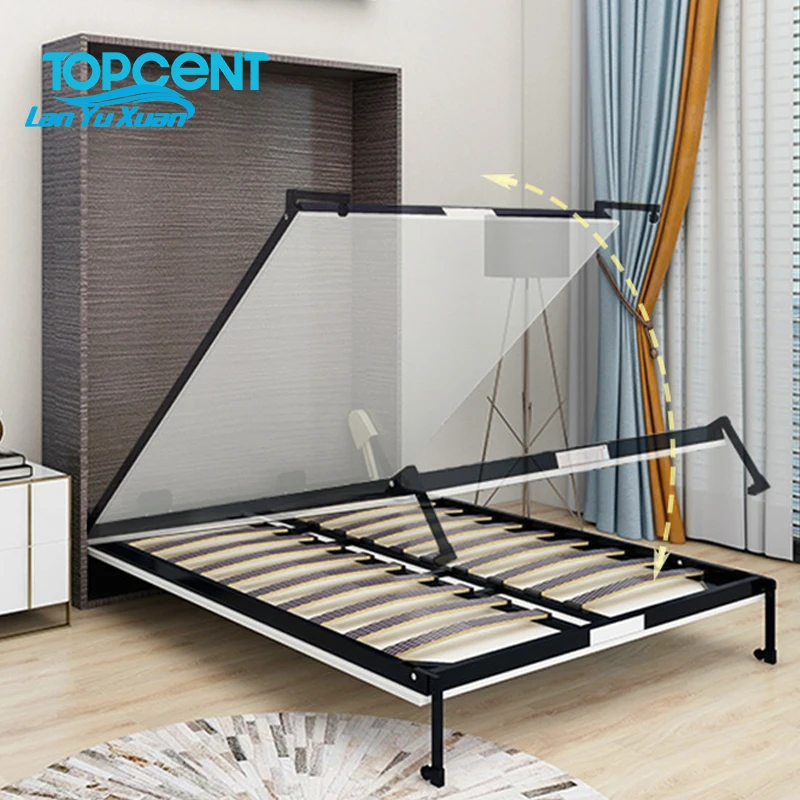 Topcent Factory Direct Sale Furniture Hardware Space Saving Wall Bed Mechanism