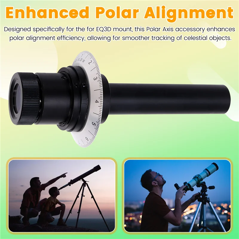 

A29Z-Telescope Accessories PT5C Polar Mirror Equatorial Instrument Calibration Polar Axis For EQ3D Polar Mirror