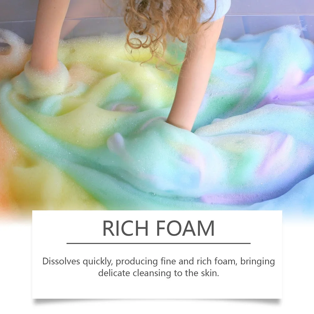 Bath Bombs Present Set ,Long-Lasting Fragrance Bubble Bath Balls Luxurious Floral Fragrance Deeply Moisturizes Leaves Skin Soft