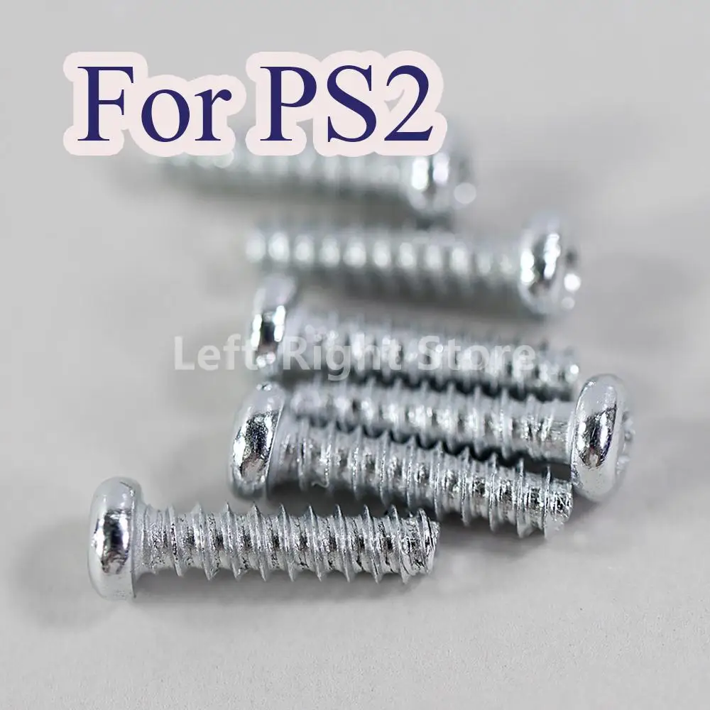 

100sets=600pcs Replacement Silver Metal Screws FOR PS2 9000 70000 7W 9W Console Host Screws Set Kit Repair Parts