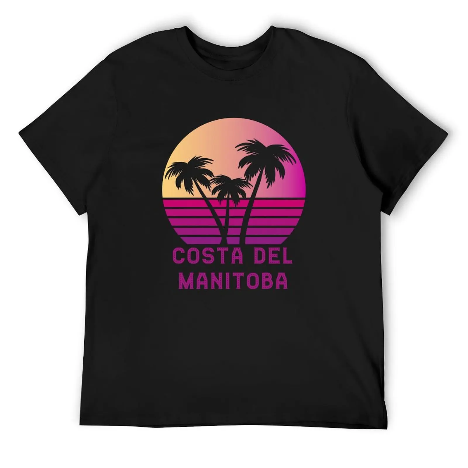 Costa Del Manitoba Funny Canada Design T-Shirt Blouse rapper graphic tees shirts graphic tee vintage mens funny t shirts