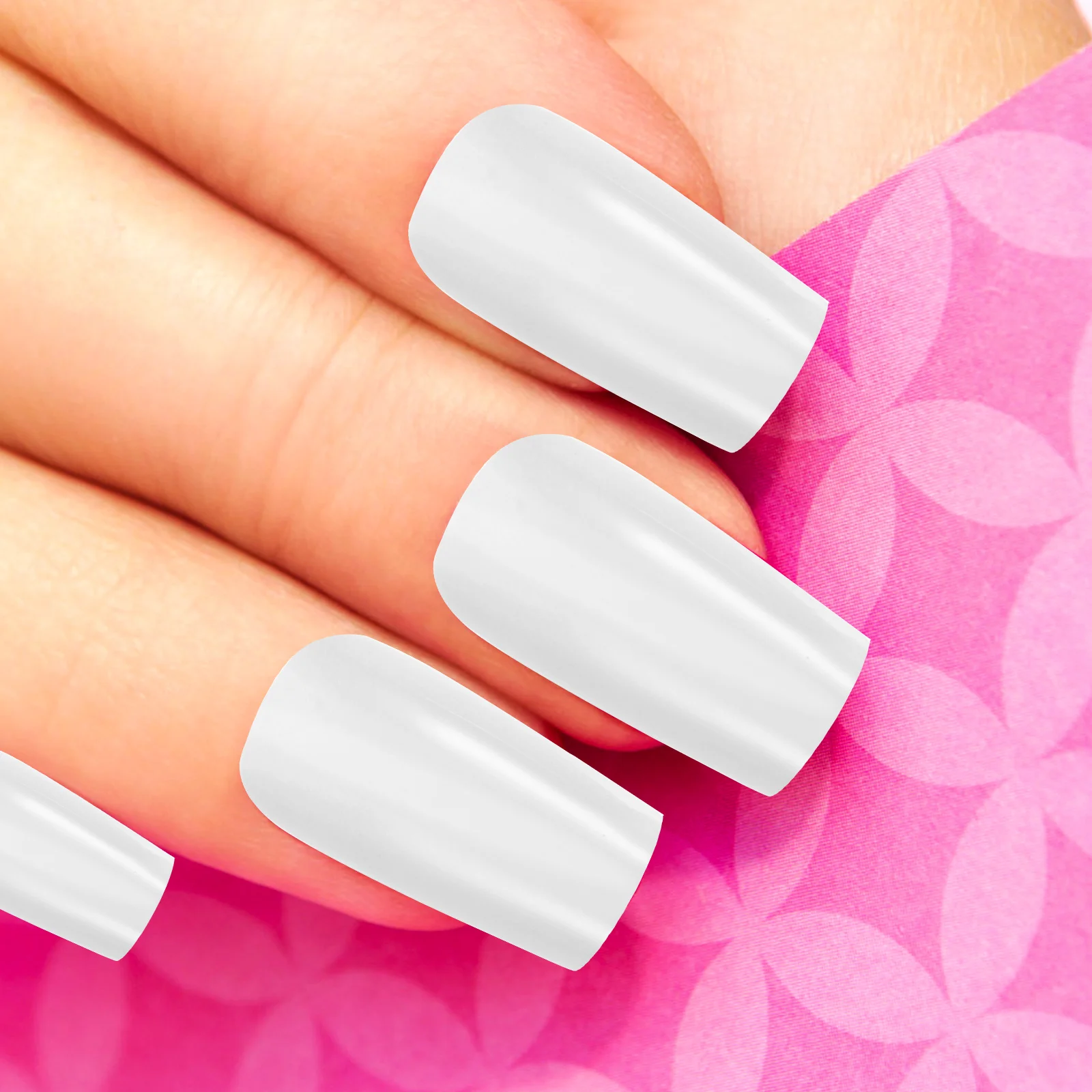 

120Pcs Pure Color Fake Nails Women Decorations DIY False Nails Tips Solid Design Fake Nail Tips