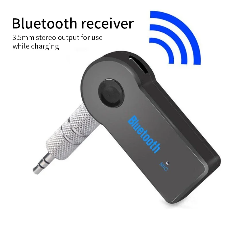 Adattatore trasmettitore ricevitore Bluetooth 5.0 Wireless 3 in 1 adattatore USB ricevitore Audio caricabatteria da auto Bluetooth Aux per auto per