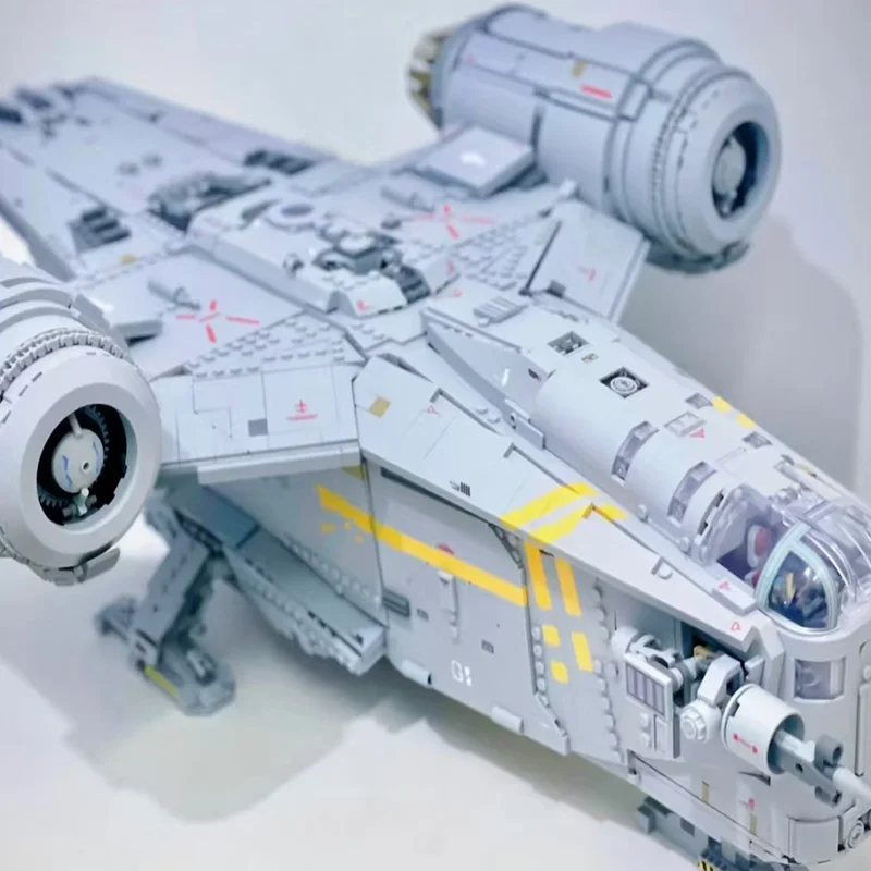 6187 قطعة مكعبات بناء كريست الحلاقة نموذج الطوب المركبة الفضائية لعب للأولاد هدايا عيد الميلاد ﻿ الديكور