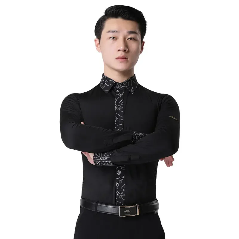 nouvelle-chemise-latine-pour-homme-vetements-de-danse-salsa-rumba-chacha-manches-longues-costume-de-performance-et-d'entrainement