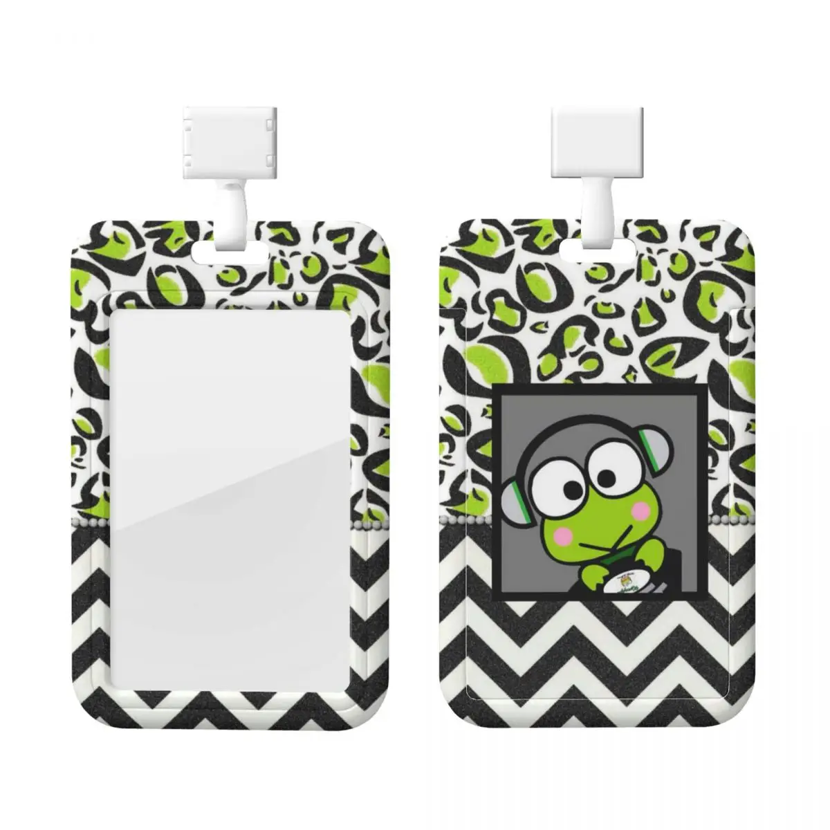 

Custom Neck Lanyard Card Holder Keroppi Card Badge Holder For Subway Bus Bank Card Lanyard Credential Badge Holder Hospitals