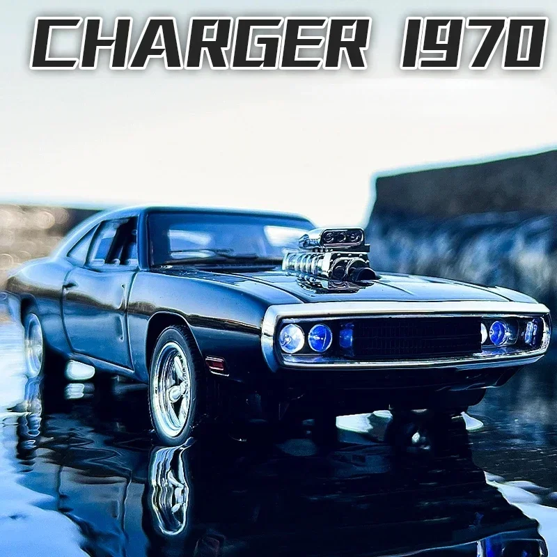 

1:32 1970 Dodge Charger Simulation Alloy Sports Car Model Models Hobbies Toys Car Collection Hobbies Hot Selling Models