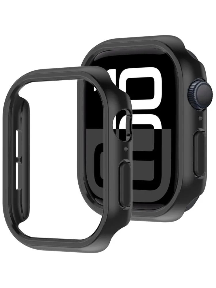 Capa para Apple Watch, Case 10, 46mm, 44mm, 40mm, 42mm, 38mm, Acessórios, PC, Bumper, iWatch Series