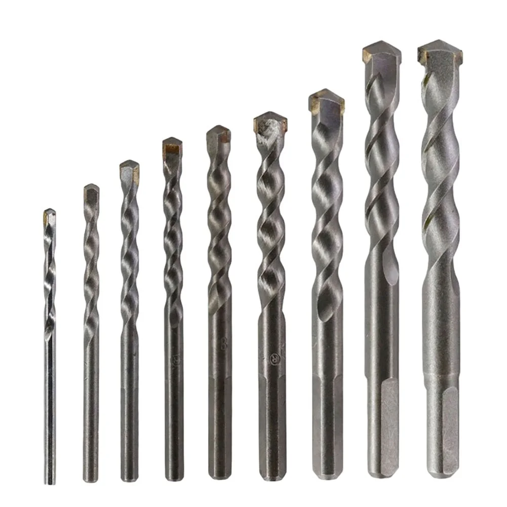 

3-16mm Multifunctional Glass Metal Tile Drill Bit Triangle Diamond Drill Set Ceramic Concrete Brick Wood Punching Hole Saw Drill