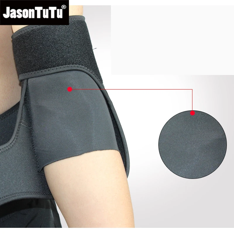JASONTUTU 1PCS Elbow Brace, Reversible Support Wrap for Joint, Arthritis Pain Relief, Tendonitis, Sports Injury Recovery 