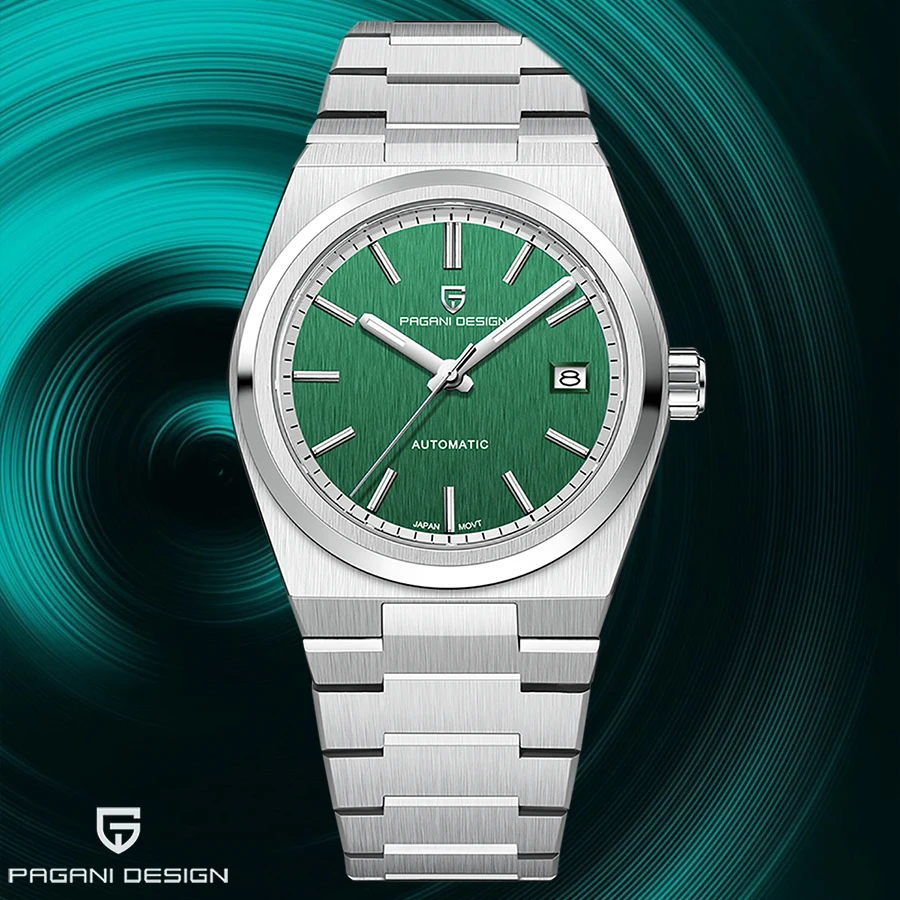 

PAGANI DESIGN Summer Swim Men's Automatic Mechanical Wristwatch Sport 100MM AR Coated Sapphire Clock 40MM Business Watch for Men
