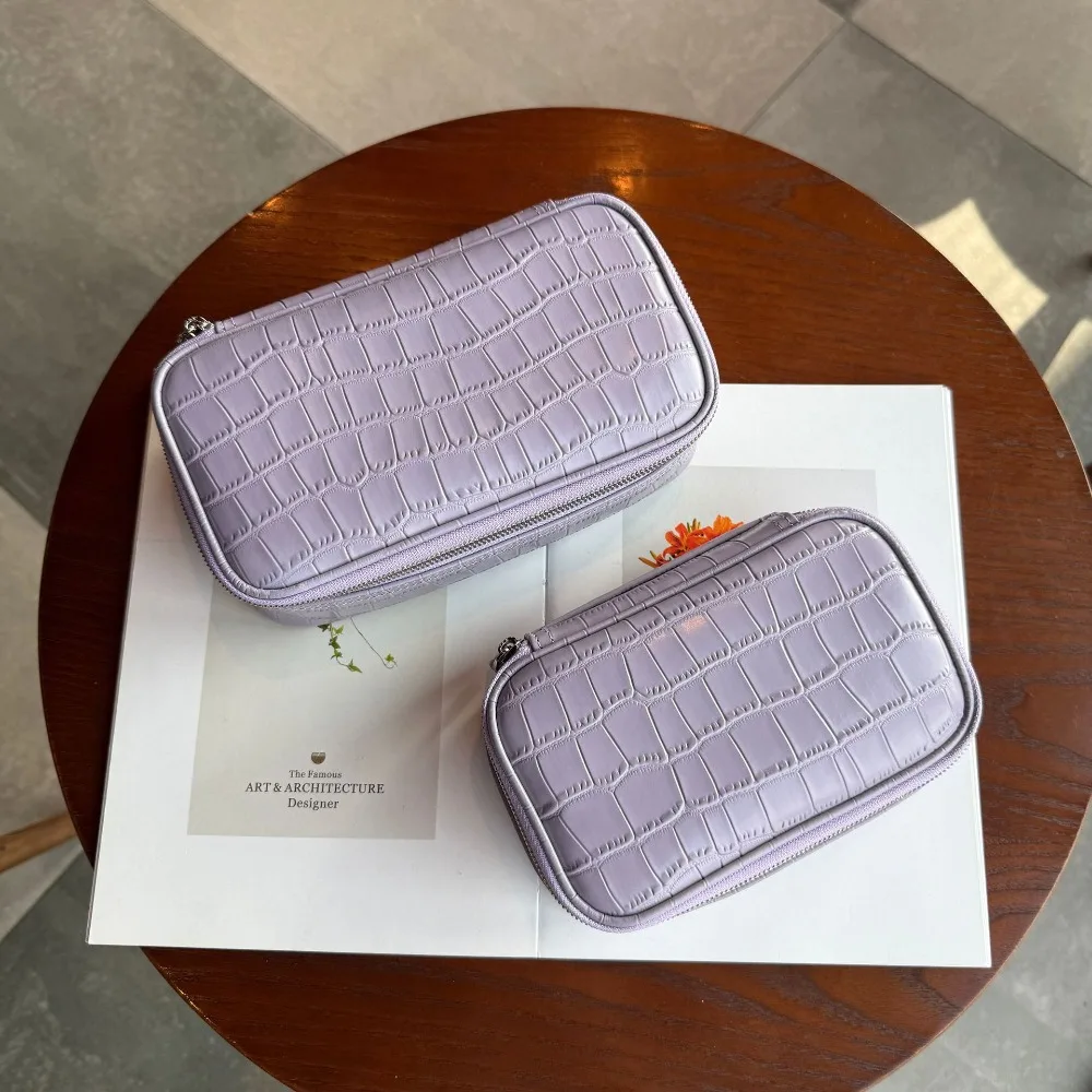 portable-business-trip-toilet-crocodile-pattern-travel-storage-bag-cosmetics-storage-texture-unique-fashion-and-simplicity