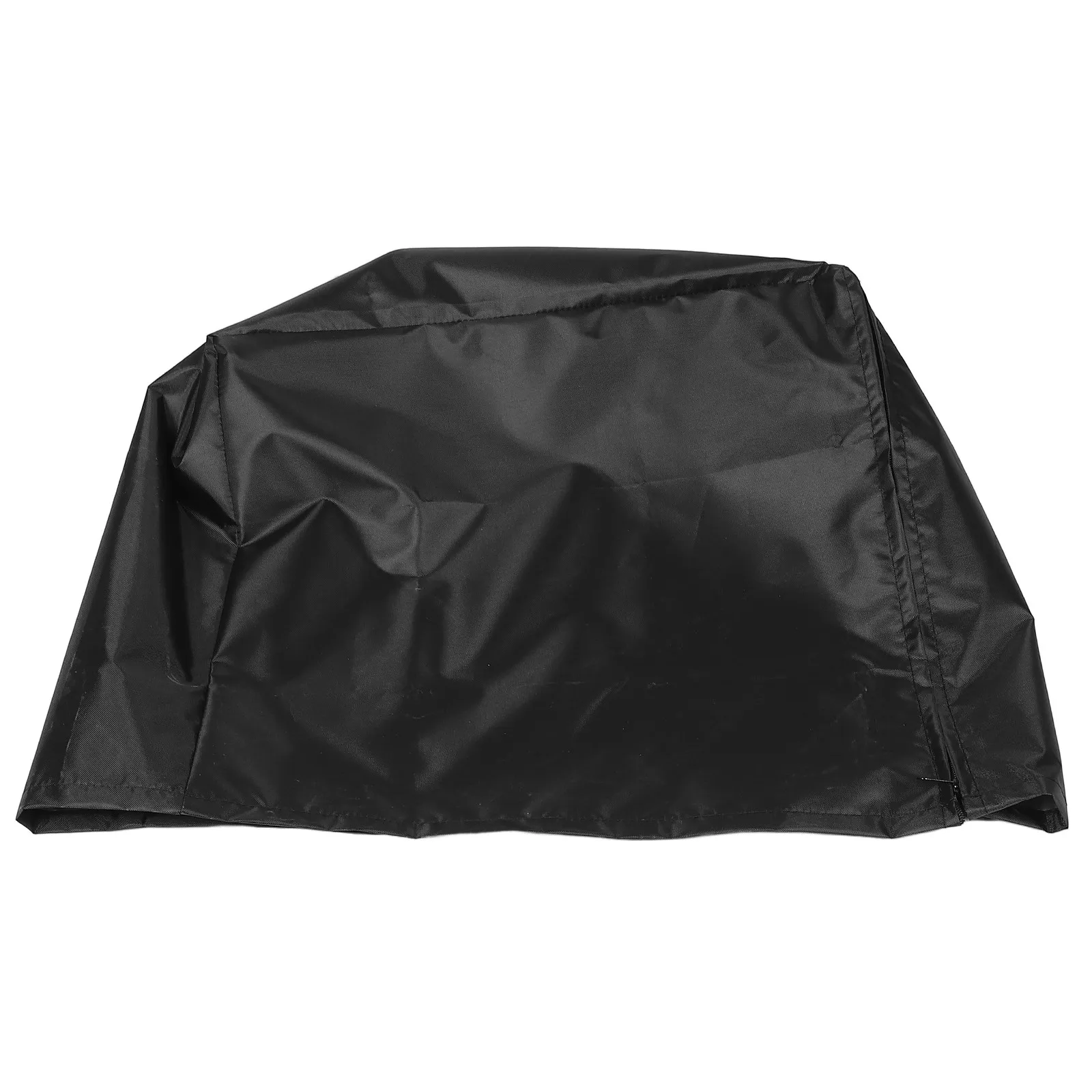 Housse de protection imperméable pour ordinateur de bureau, protection contre la poussière, design zippé, moderne et minimaliste, couleur noire.