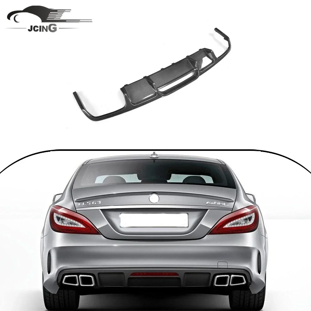 

Carbon Fiber Rear Diffuser For Mercedes Benz CLS-Class W218 CLS63 AMG 2015-2017