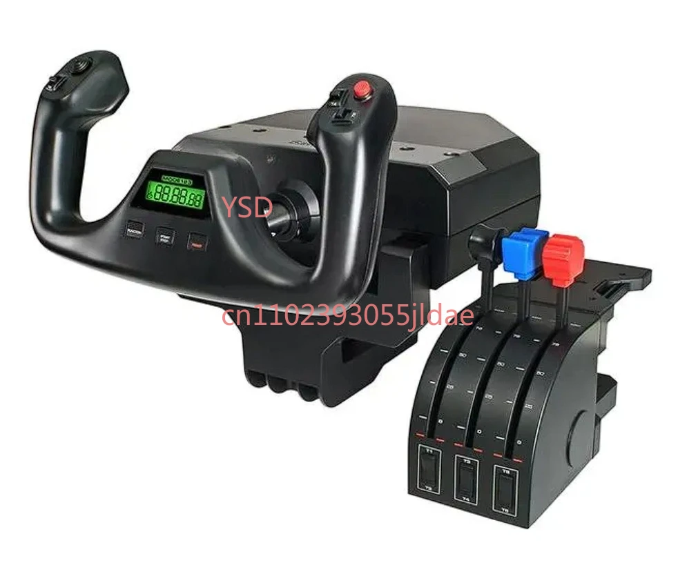 

Dedicated Joystick & Throttle Arc Seat Simulation Controller for Flight Simulation（used）