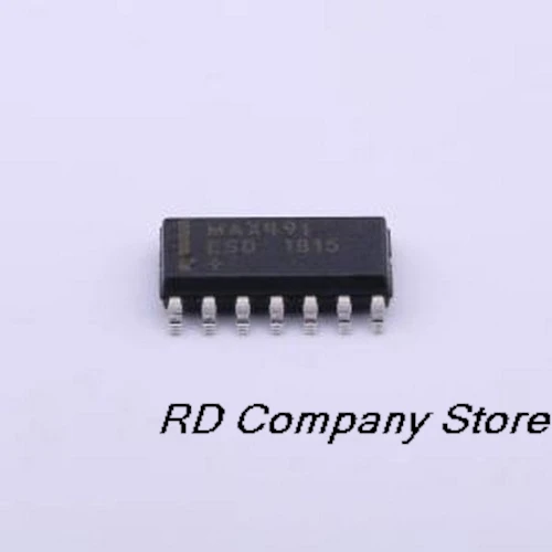 

10pcs MAX491ESD+T RS-485/RS-422 chip 5V powered 2.5Mbps transceiver SO-14